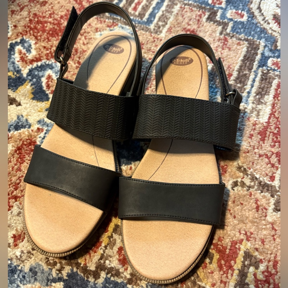 Freeform Black Sandals